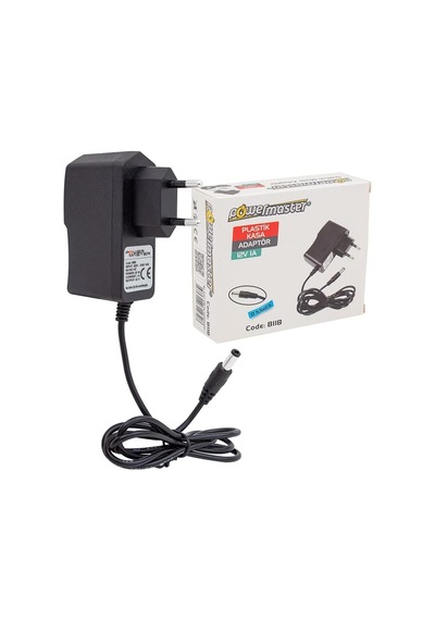 Ayk 12 V - 1 A Priz Tipi Adaptör Tek Uçlu 5.5 2.5 Uç Ms-717