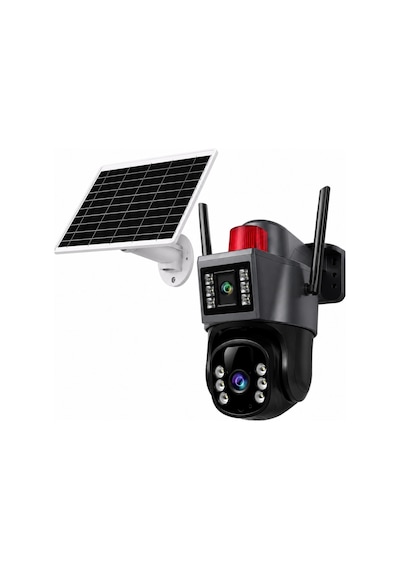 O-kam Pro Okam-7015 4g Solar Güneş Enerjili Çift Lensli Ptz Dış Mekan Güvenlik Kamerası