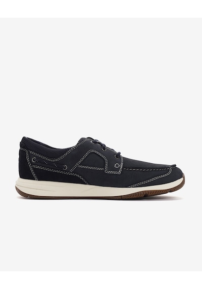 Clarks Sailview Lace Navy Nubuck Erkek Lacivert Günlük Ayakkabı 26176972 Lacivert