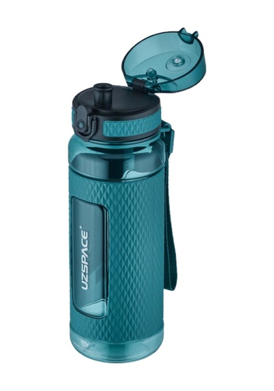 Fiftyfifty 800ml -büyük Boy- Tritan Su Matarası Silikon Korumalı Kaydırmaz Gövde Kahverengi