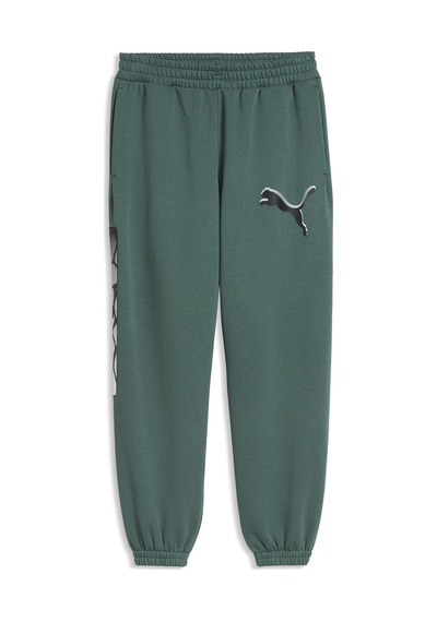Puma Sport Street Relaxed Erkek Yeşil Günlük Stil Eşofman Altı 69431969