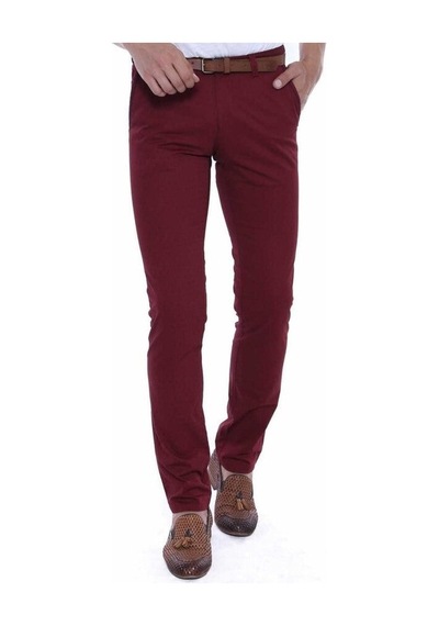 5 Cepli Desenli Erkek Bordo Pantolon - Wessi Siyah