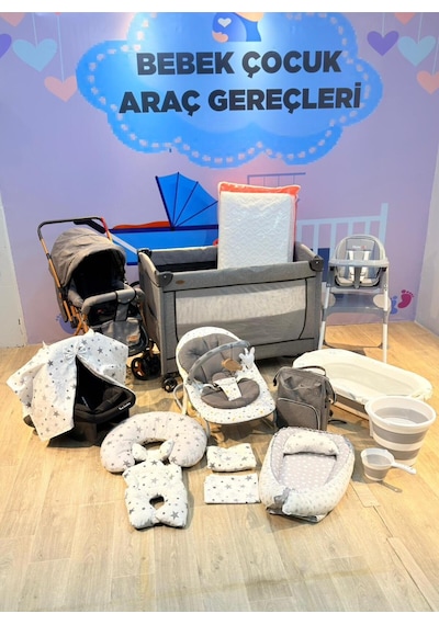 20 Parça Bebek Çeyiz Seti Bebek Arabası Puset Beşik Ana Kucağı Bebek Bakım Çantası 7'li Tekstil Seti Yeşil Yeşil 20 Parça Bebek Çeyiz Seti Bebek Arabası Puset Beşik Ana Kucağı Bebek Bakım Çantası 7'li Tekstil Seti Yeşil Yeşil