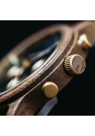 Woodwatch Ww-clc-1wbg Chrono Sailor Walnut Ahşap Erkek Kol Saati 41 Mm
