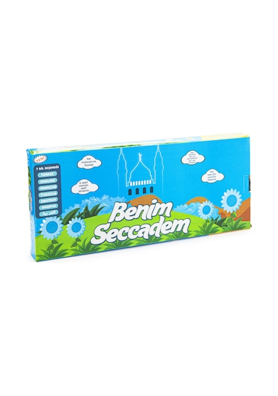 Benim Seccadem Çocuklar İçin Sesli Konuşan 7 Dilde Namaz Kıldıran Seccade Mavi