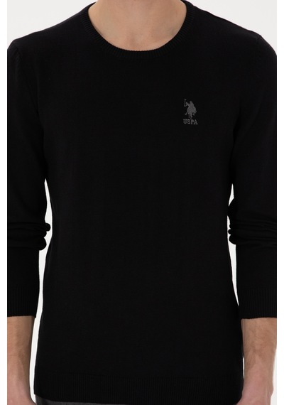 U.s. Polo Assn. Erkek Siyah Kazak /triko 50288880-vr046 Siyah