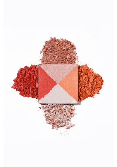 4'lü Toz Far Coral Reef 02 Mat & Işıltılı Talc Free Hyalüronik Asit & E Vitamini / My Joy Eyeshadow Quad Çok Renkli