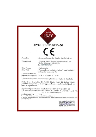 Eray Aydınlatma 1179-10-01 Powerled Avize Eray Aydınlatma 1179-10-01 Powerled Avize