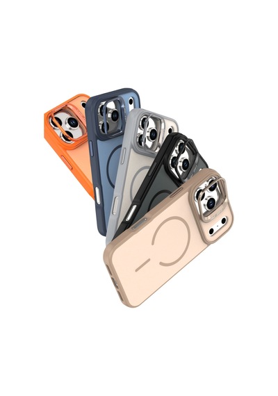 Apple iPhone Uyumlu,  17 Pro Flexa Magsafe Kapak - Beyaz