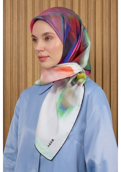 Aker İpek Eşarp - 2026 İlkbahar-yaz - 9154701-311 - Sura 311 Çok Renkli 311 Çok Renkli