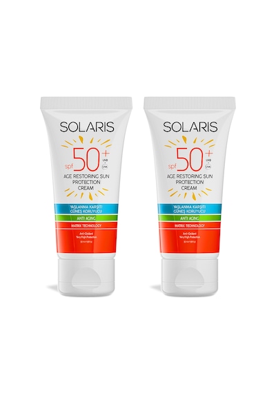 Solaris  SPF50+ Güneş Koruyucu Krem 2 x 50 ML