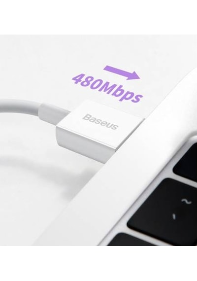 Baseus USB to TYPE-C PD 66W 1M Ultra Hızlı TYPE-C Şarj Kablosu Huawei Xiaomi Şarj Kablosu