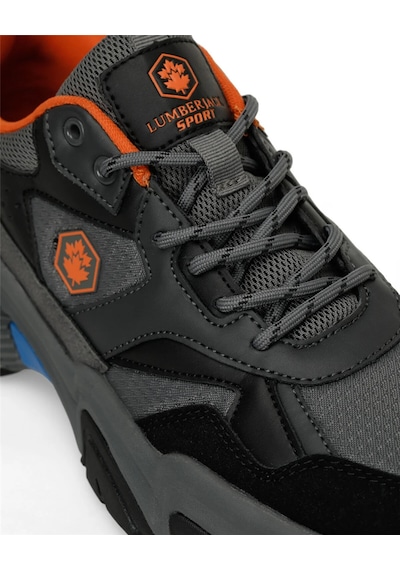 Lumberjack Joao 4pr Erkek K.gri-turuncu Sneaker Ayakkabı Gri