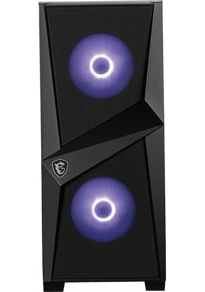 MSI MAG Forge 100M Temperli Cam 2x RGB 1x120 MM Fan ATX Bilgisayar Kasası