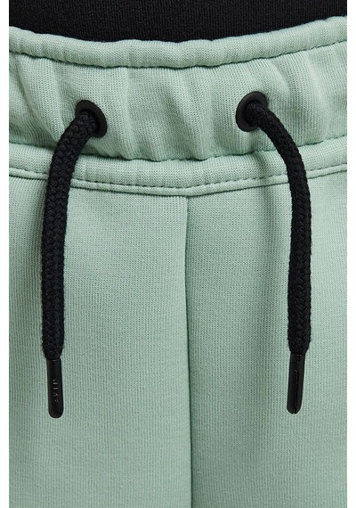 Nike Sportswear Tech Fleece Unisex Kid's Short Blue Çocuk Fermuar Cepli Şort Yeşil Yeşil