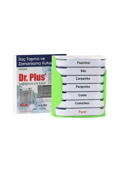 Dr Plus Ilaç Taşıma Ve Zamanlama Kutusu Haftalık 7X24