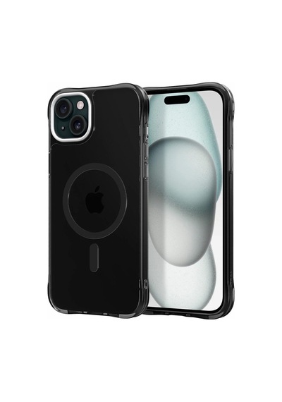 Spigen Ciel By Cyrıll Apple İphone 15 Plus İle Uyumlu Kılıf Ultra Sheer Mag Magsafe Özellikli Black - Acs06682 Beyaz