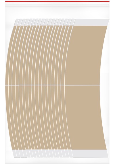 Protez Saç Bandı Natural Hold ''C'' (2 CM x 7.5 CM) 36 Adet
