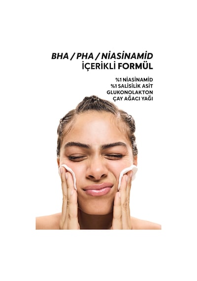 Cream Co. Akne & Siyah Nokta Karşıtı Arındırıcı Nazik Tonik BHA/PHA Niacinamide Toner 150 ML