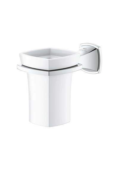 Grohe Grandera Seramik Fırçalık Ve Tutacağı - 40909000 Gümüş