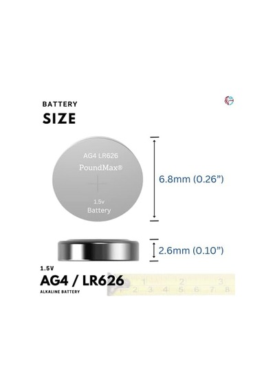 10 Adet Ag4 376 377 Sr626 Sr626sw Lr66 1.5v Düğme Pil, Alkalin Saat Pili, Çocuklara Dayanıklı Ambalaj, Küçük Elektronik Cihazlar İçin,ölçüm Cihazları Ve Hesap Makineleri