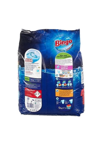Matik Sık Yıkananlar 60 Yıkama Toz Çamaşır Deterjanı 1 X 9 Kg