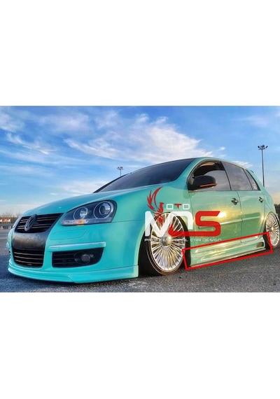 Vw Golf Mk5 Rieger Marşpiyel Takım Fiberglass Boyasız