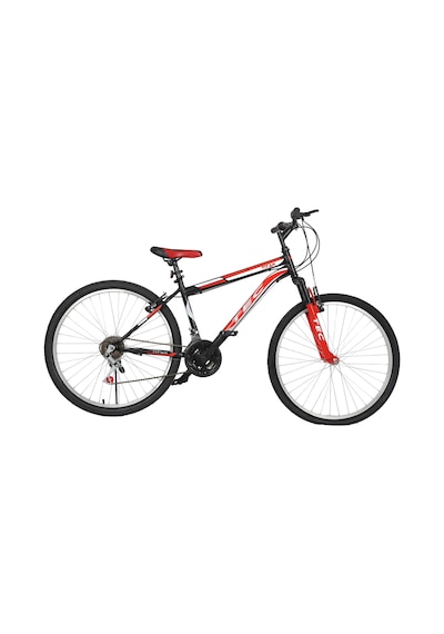 Belderia Tec Titan 24 Jant 21 Vites Dağ Bisikleti 48 Cm Kırmızı / Siyah Siyah - Yeşil