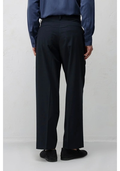 Antioch Relaxed Fit Pileli Erkek Pantolon Açık Lacivert