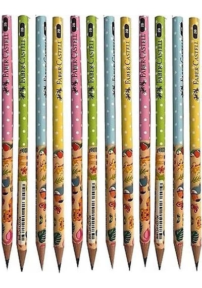 Faber Castell Sevimli Dostlar Kurşun Kalem 2b 5244000059000 Çok Renkli