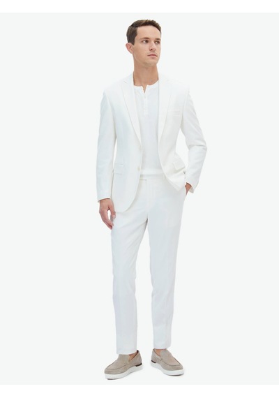Kip Ekru Düz Slim Fit Takım Elbise Çok Renkli Kip Ekru Düz Slim Fit Takım Elbise Çok Renkli