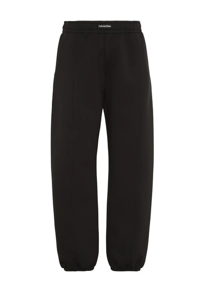 Calvin Klein Relaxed Scuba Jogger Kadın Siyah Eşofman Alt