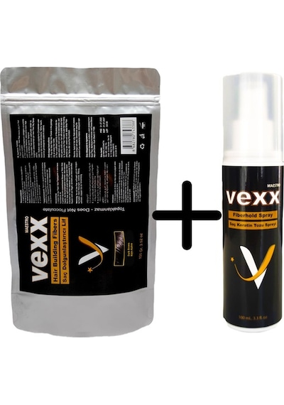 Vexx 100 Gr. Saç Tozu + 100 Ml. Sabitleyici Sprey Set