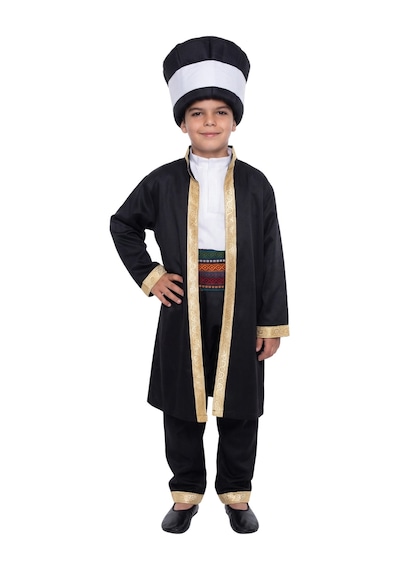 Kostüm Sarayı Mehter Kostümü Çocuk Siyah