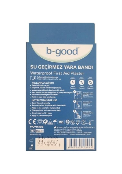 B-good-b Good Su Geçirmez Yarabandı 12 Li