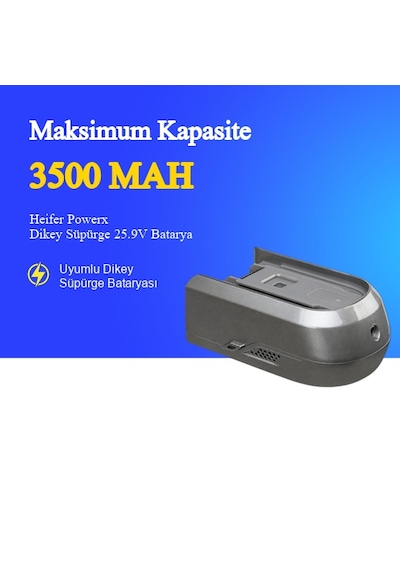 Heifer Powerx Dikey Süpürge 3500 Mah Batarya