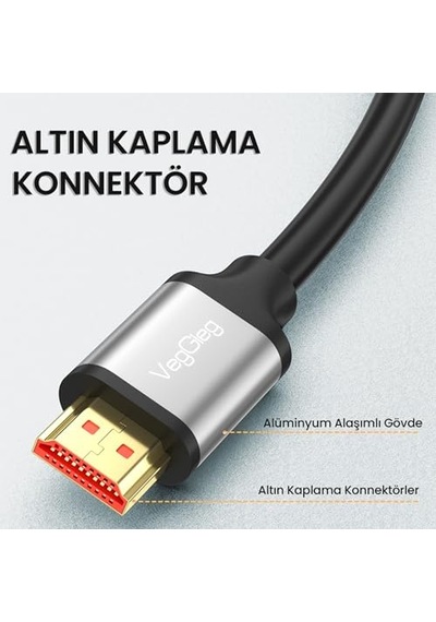 4k 30hz 18gbps Hdr Arc Hdcp Hdmı 2.0 Kablo 20 Metre