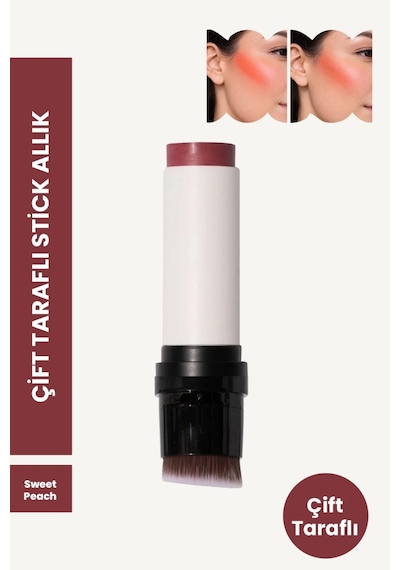 Pop Beauty Çift Taraflı Stick Allık Blush Pop Stick Allık1 Peach Pink