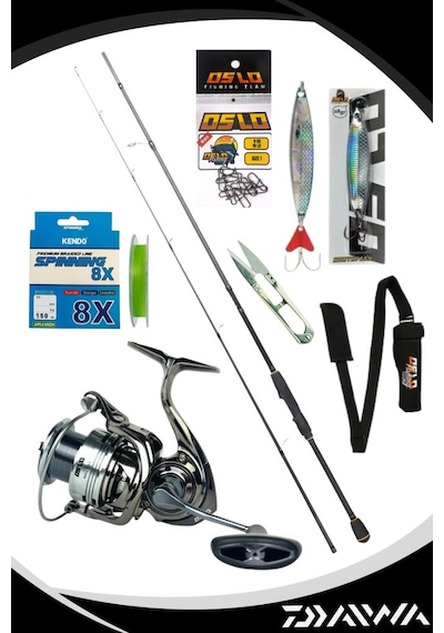 Daiwa Rx Lure Bf 270cm 10-35gr Oslo Next 4000 8 Örgü Spin Olta Seti Standart