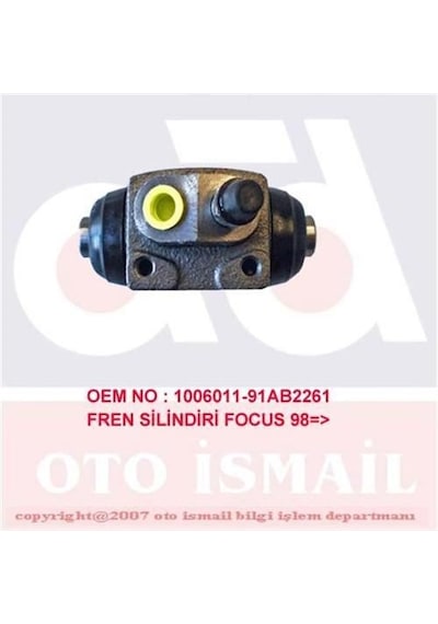 CIFAM 101-115 FREN SİLİNDİRİ FOCUS I 98- ESCORT 90-98 SIERRA TAUN