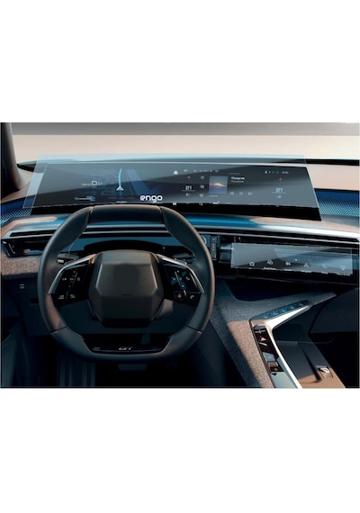 Peugeot 3008 Gt Ekran Koruyucu 21 İnç İ-cockpit Klima Ekranı ' Sadece Ekran Koruyucu