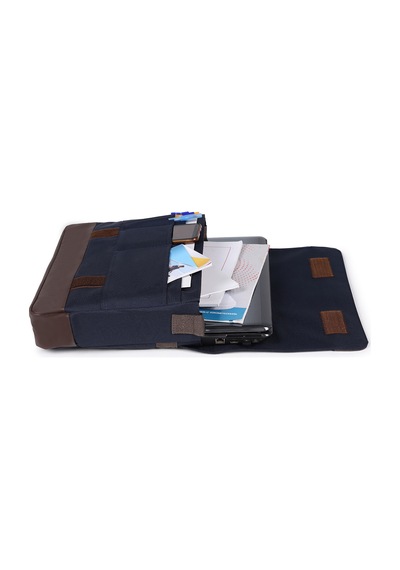 Strong Bag STRONG 15.6 İNCH Laptop Bölmeli Omuz Askılı Postacı Çantası KFT04 Çok Renkli
