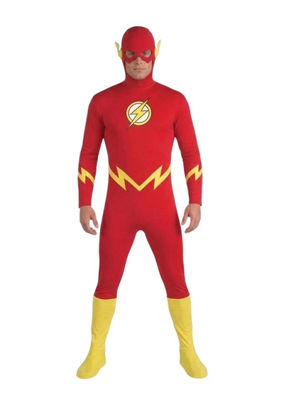 Flash Kostümü Yetişkin Çok Renkli