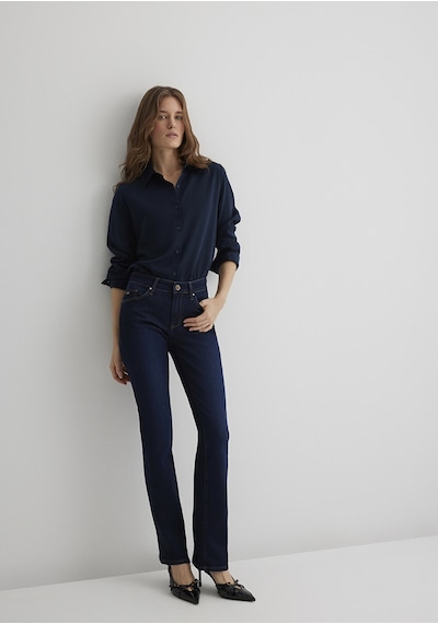 Mavi - Mona Gold Indigo Jean Pantolon 1049733699 Lacivert