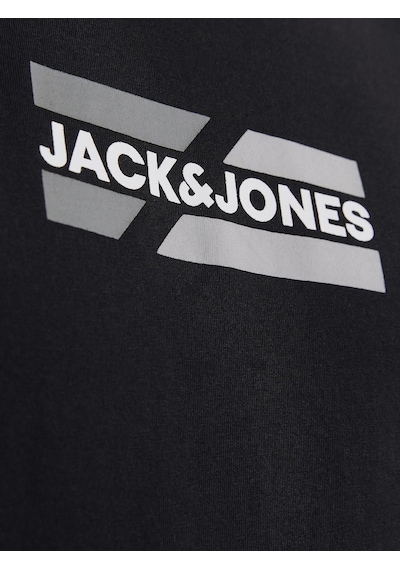 Jack & Jones JJCORP Erkek Siyah Tişört