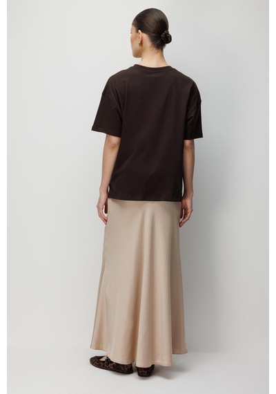Mixray 48522 Kadın Yırtmaçlı Oversize Basic %100 Pamuk 2 Li T-shirt Kahve Siyah Kahve Siyah Mixray 48522 Kadın Yırtmaçlı Oversize Basic %100 Pamuk 2 Li T-shirt Kahve Siyah Kahve Siyah