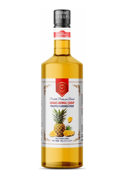 Nish Turunç Ananas Nane Aromalı Şurup 3 X 700 Ml - Pet Şişe