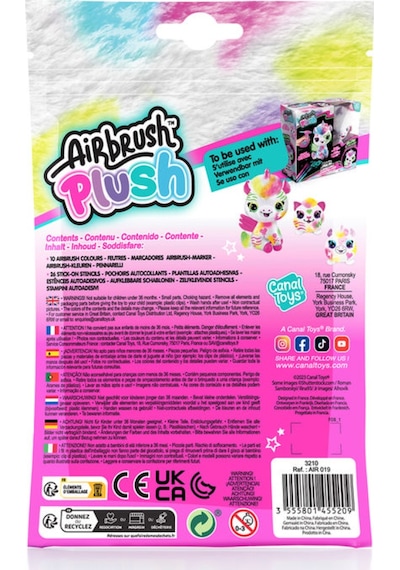 Airbrush 10 Lu Yedek Kalem Ve Şablon Seti