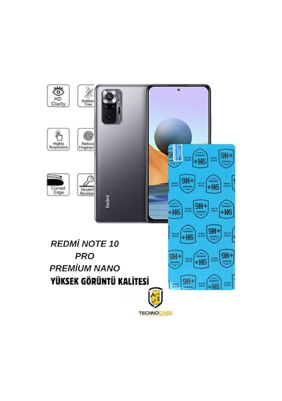 Redmi Note 10 Pro Uyumlu Nano Cam Ekran Koruyucu