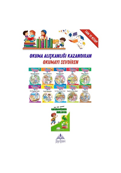 4. Sınıf Okuma Alışkanlığı Kazandıran Okumayı Sevdiren Tam 11 Kitap -3